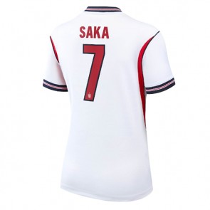 England Bukayo Saka #7 Hjemmebanetrøje Dame VM 2026 Kortærmet